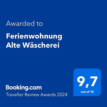 Ferienwohnung Alte Waescherei Kitzingen Dış mekan fotoğraf